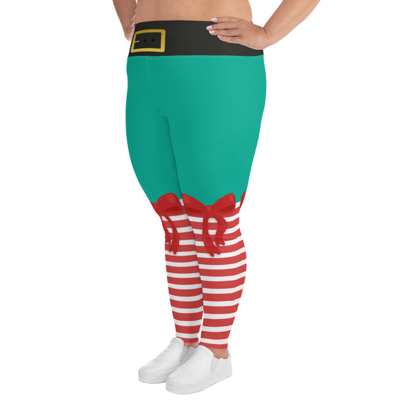 Love Your Elf Holiday Plus Size Leggings – Rad Fatty Fashions by
